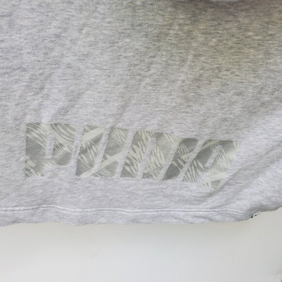 PUMA Boxy Crop Hooded Muscle Tank EUC! Size Large - Picture 6 of 11